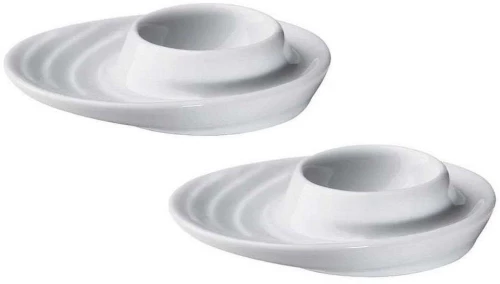 Αυγοθήκη (Σετ 2Τμχ) 0750828202 White Kuchenprofi Κεραμικό
