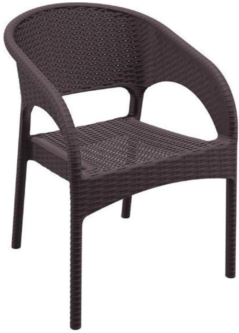 Πολυθρόνα Panama Brown 53-0007 Siesta