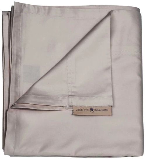 Σεντόνι 2257 Beige Greenwich Polo Club King Size 270x280cm 100% Βαμβακοσατέν