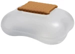 Μπισκοτιέρα Mary Biscuit ASG07 I 28x22cm Clear-Beige Alessi Ρητίνη