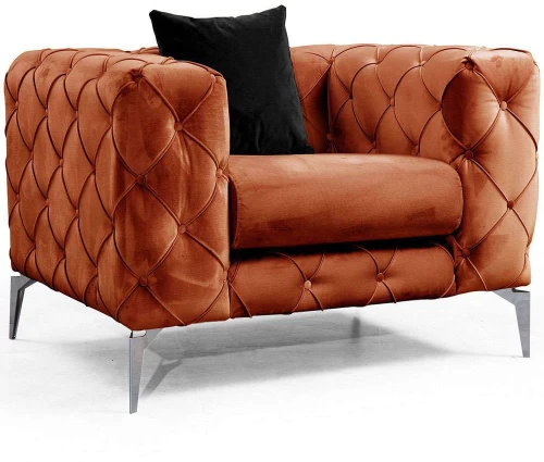 Πολυθρόνα Como 569HLN1130 108x90x70cm Orange