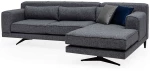 Καναπές Γωνιακός (Δεξιά Γωνία) Jivago 308x198x78cm Grey