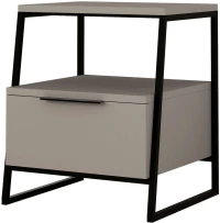 Κομοδίνο Pal 855DTE3515 45x40x50cm Mocha