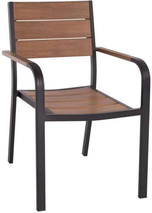 Πολυθρόνα Saga HM5127.03 56x55x85,5cm Black