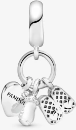 Pandora Κρεμαστό σύμβολο Μπιμπερό και παπουτσάκια 798106CZ