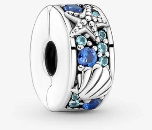 Σύμβολο Pandora Κλιπ Τροπικός Αστερίας & Κοχύλι 791678C01