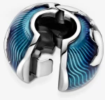 Σύμβολο Pandora κλιπ με υδρόγειο σφαίρα 799429C01