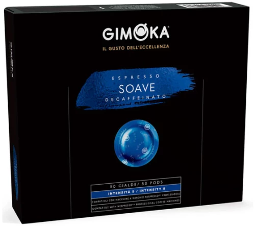 Gimoka Soave Decaffeinato Nespresso PROFESSIONAL κάψουλες - 50 τεμ.