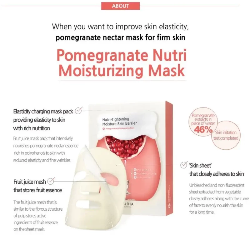 Frudia Pomegranate Nutri-Moisturizing Mask (1ea)