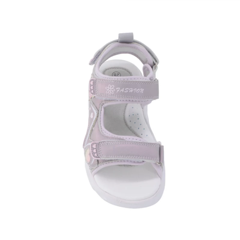 FENECIA FOR GIRLS SANDAL  LIGHTS 14056 LILA/WHITE