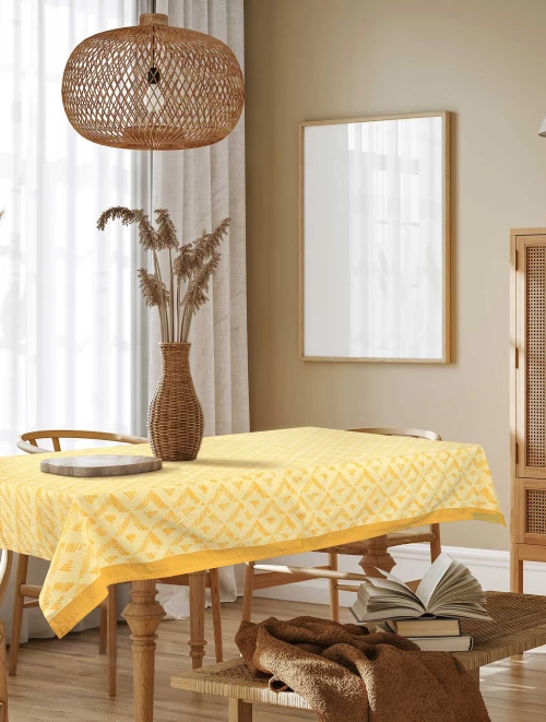 ΤΡΑΠΕΖΟΜΑΝΤΗΛΟ GOLDEN Κίτρινο Τραπεζομάντηλο: 150 x 250 εκ. MADI