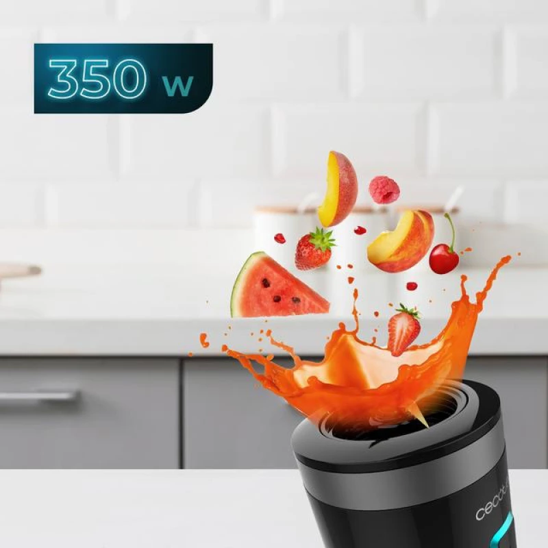 Μπλέντερ για Smoothies με Κανάτα/Ποτήρι 600 ml 350 W Power Titanium 350 Cecotec CEC-04395