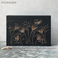 ΞΥΛΙΝΟ BLOCK 10,2X15ΕΚ.-WILD FLOWERS
