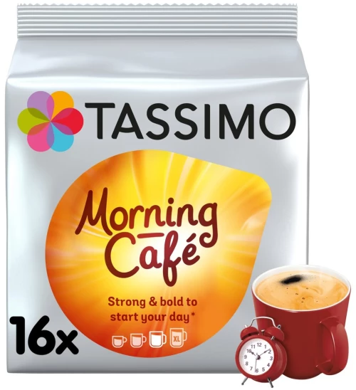 TASSIMO JACOBS 16 CAPS. MORNING CAFE STRONG