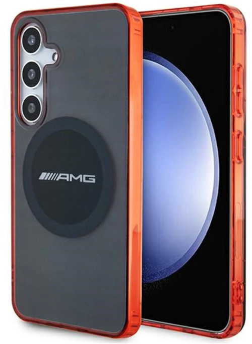 AMG Transparent Bicolor MagSafe - Samsung Galaxy S24 Case (black)