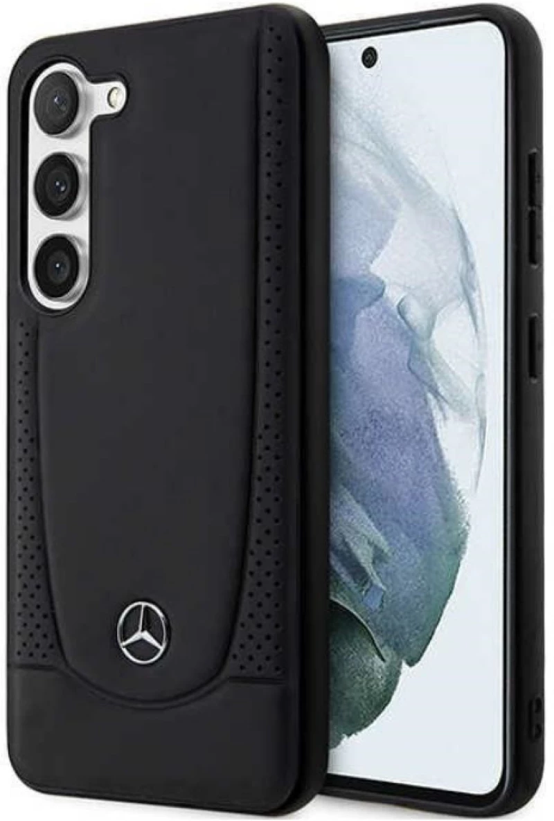 Mercedes Leather Urban Line - Etui Samsung Galaxy S23 FE (czarny)