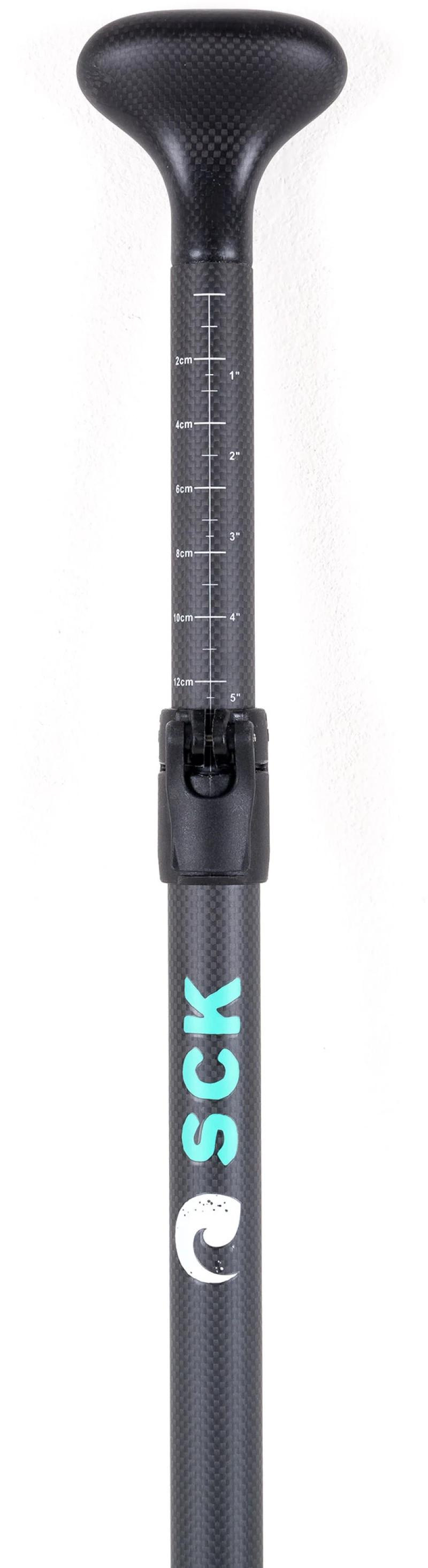 Κουπί SUP ρυθμιζόμενο 160-215cm Full Carbon με Bamboo λεπίδα - Silica SCK