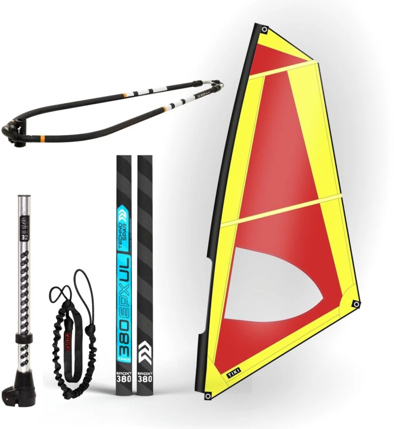 Classic 5,0 Dacron sail - Ολοκληρωμένο σετ πανί για windsurf με RDM epoxy άλμπουρο - ΤΙΚΙ