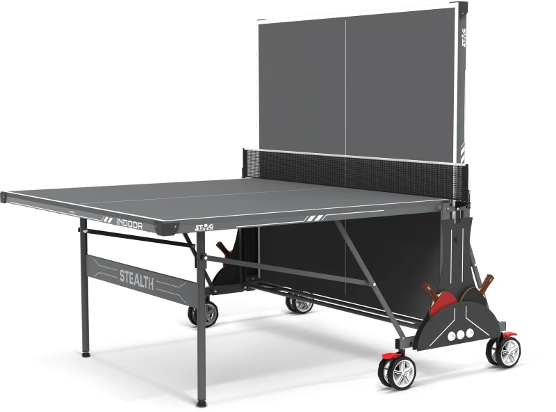 ΤΡΑΠΕΖΙ PING PONG ΕΣΩΤΕΡΙΚΟ STAG STEALTH 18MM ΜΑΥΡΟ