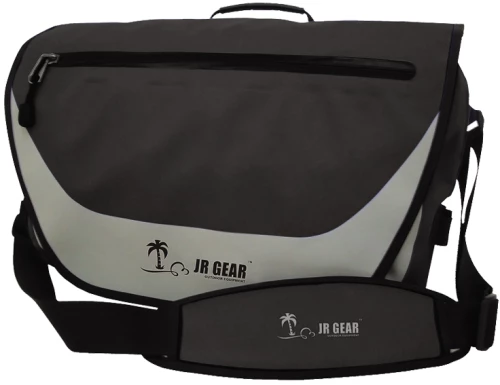 JR Ι MESSENGER BAG - ΜΑΥΡΟ