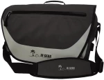JR Ι MESSENGER BAG - ΜΑΥΡΟ