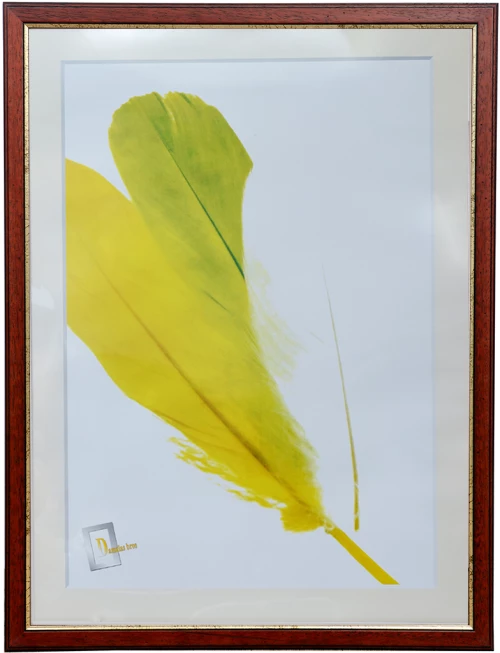 Κορνίζα ξύλινη για φωτογραφίες μεγέθους 60x80 σε Καστανοκόκκινο χρώμα IT 222 | 10.8091