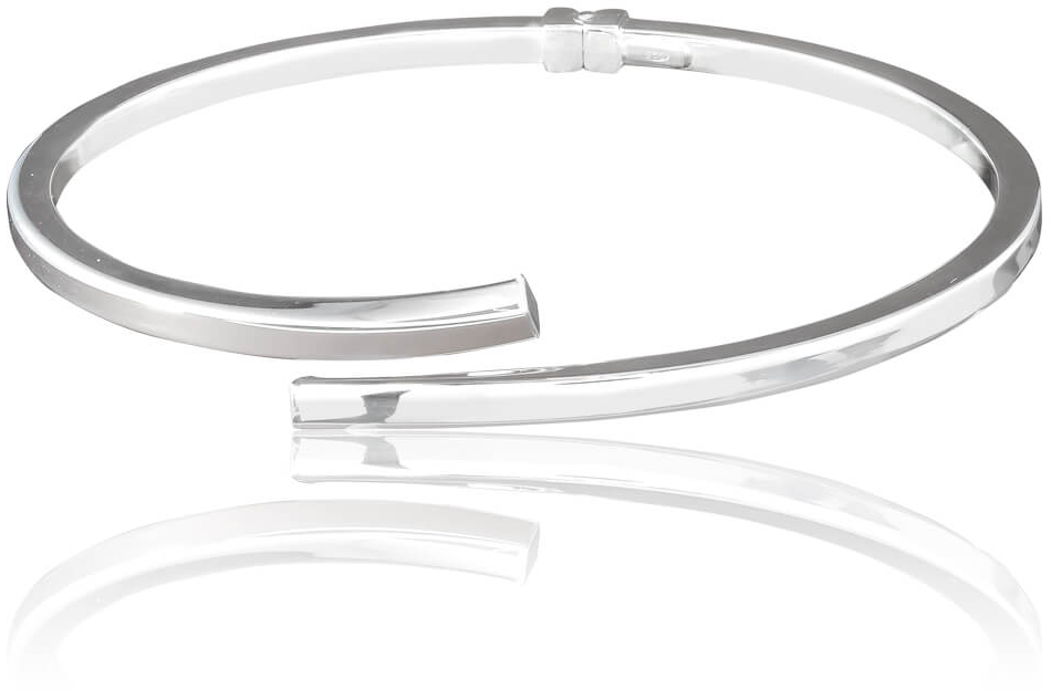 Βραχιόλι χειροπέδα γυναικεία ασήμι