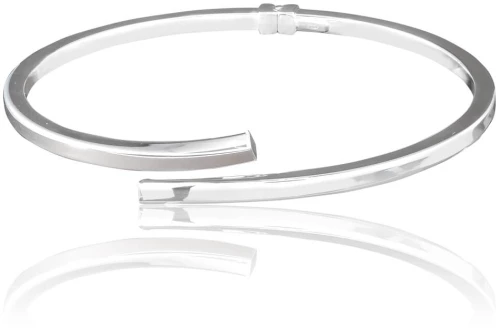 Βραχιόλι χειροπέδα γυναικεία ασήμι