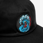 Santa Cruz Screaming Wave Snapback Ανδρικό Black