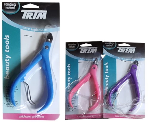 TRIM Πενσάκι Πεντικιούρ 11x5cm (Ροζ)