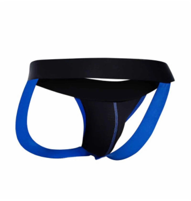 MaleBasics Neon Jock BLUE