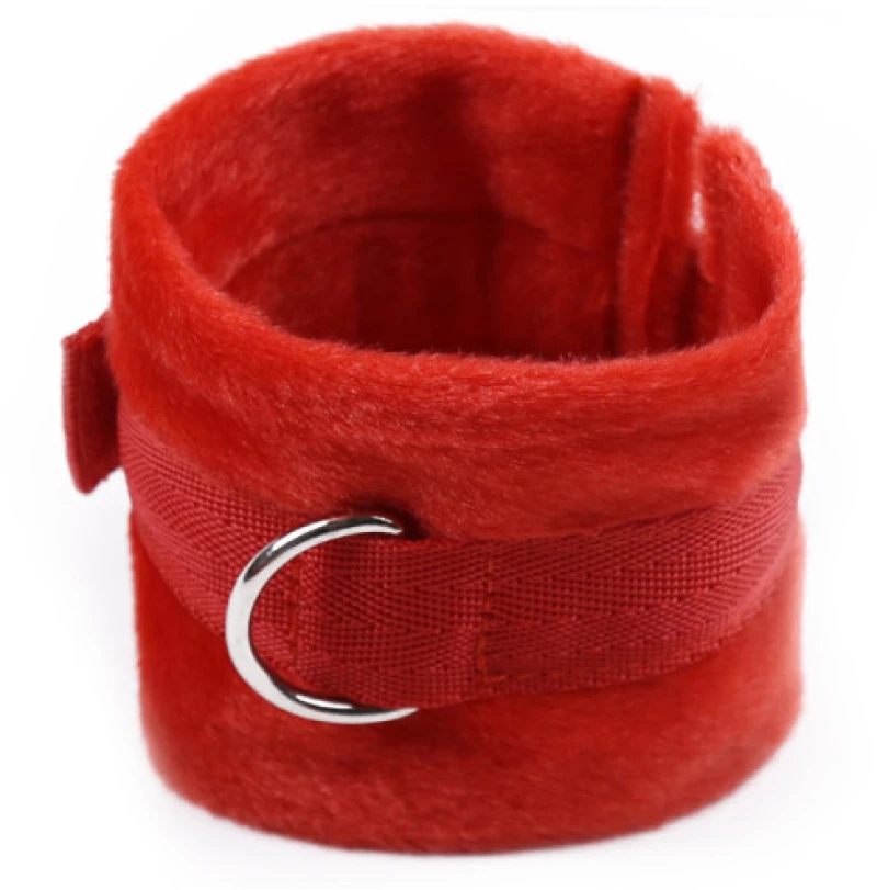 Red Bed Bondage Restraints System
