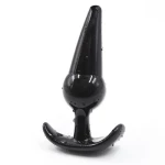 Black Jelly T-Butt plug 8 X 3.5 cm