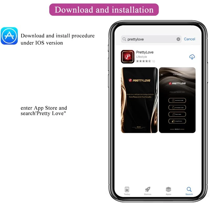 PRETTY LOVE - ABNER APP PURPLE