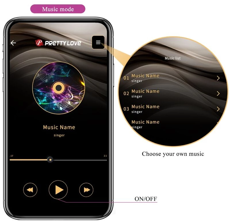 PRETTY LOVE - ABNER APP PURPLE