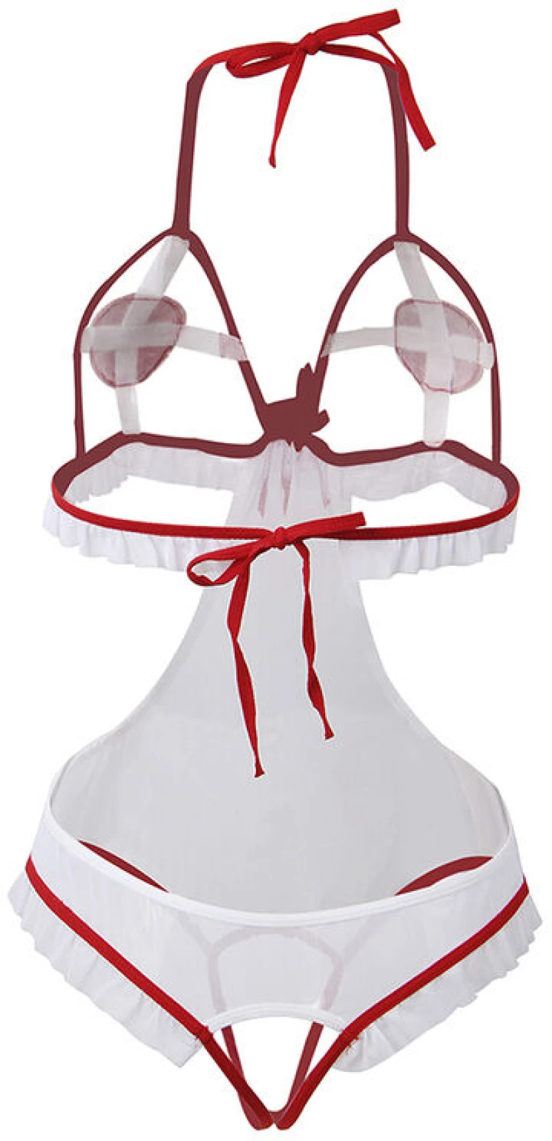 SUBBLIME - SEXY CROTCHLESS NURSE COSTUME