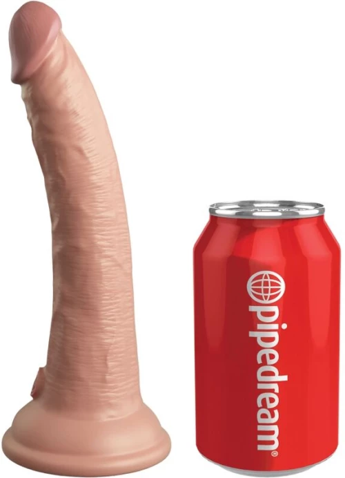KING COCK ELITE - REALISTIC SILICONE DILDO 17.8 CM