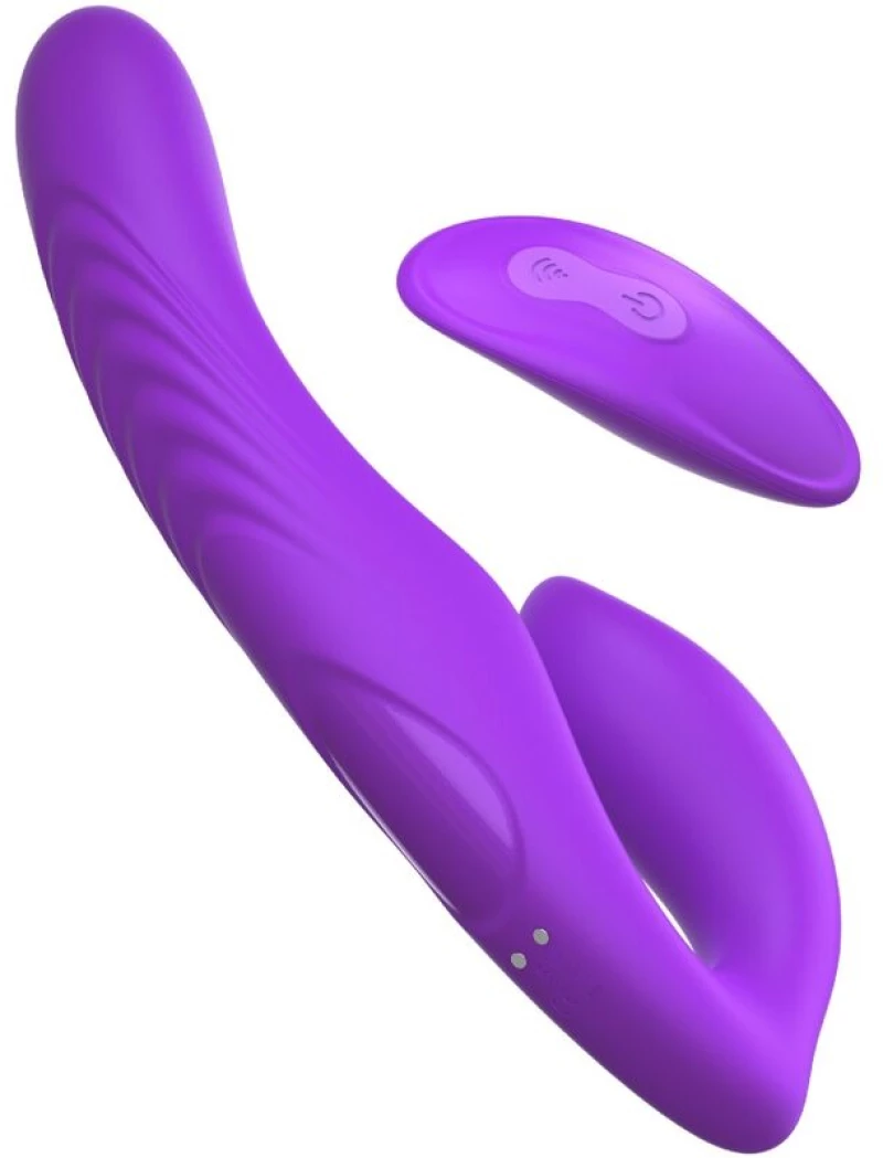 FANTASY FOR HER - DOUBLE PENETRATION VIBRATOR REMOTE CONTROL 9 VIOLET LEVELS