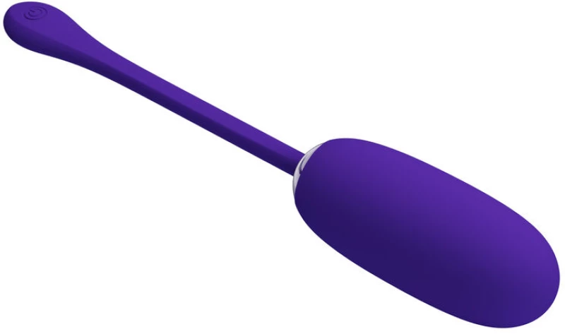 PRETTY LOVE - JULIUS WATERPROOF-RECHARGEABLE VIBRATING EGG PURPLE