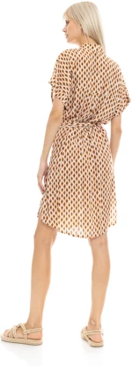 Γυναικείο Beachdress Pink Label -  Σεμιζιέ Φόρεμα - Print - Regular Fit - Viscose