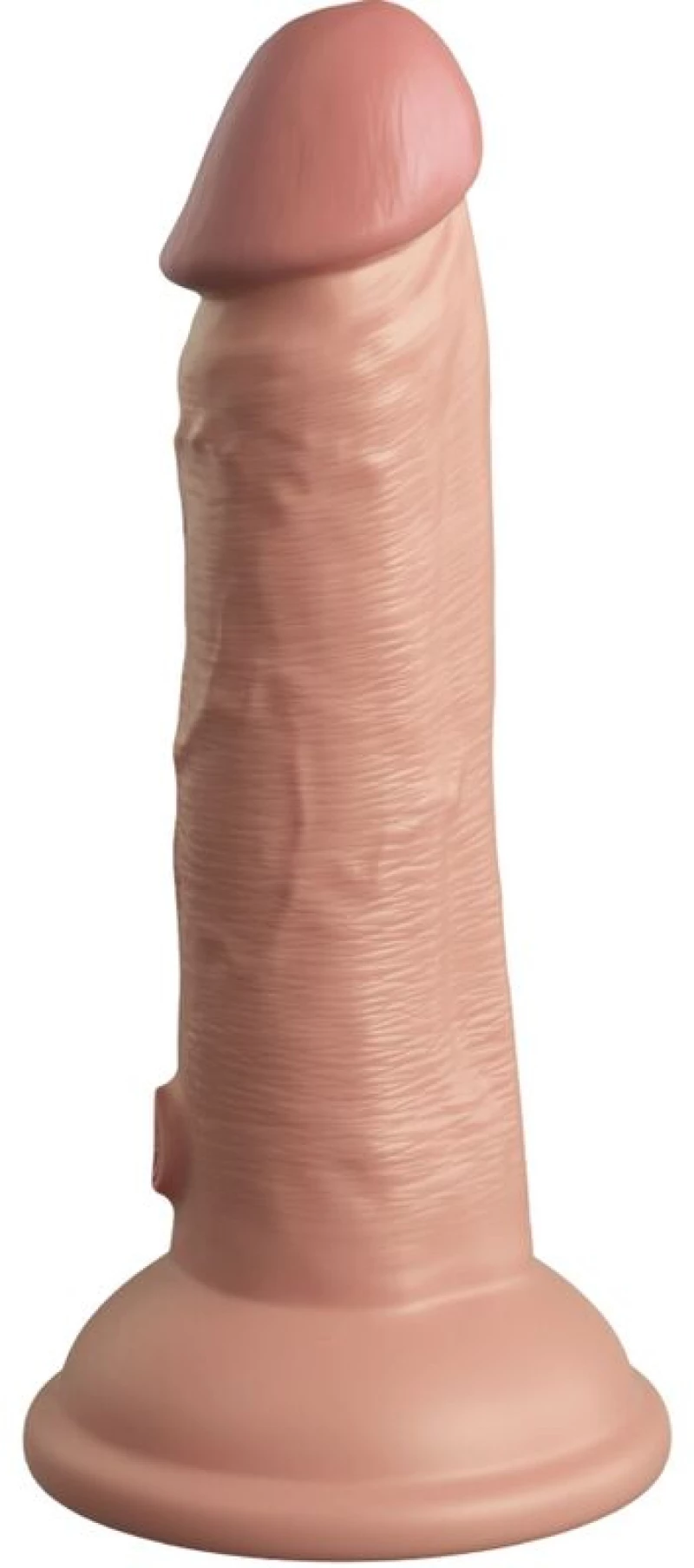 KING COCK ELITE - REALISTIC DILDO VIBRATING & SILICONE 15.2 CM