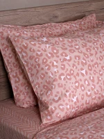 Παπλωματοθήκη Cotton Feelings 2044 Pink Υπέρδιπλη (230x250)