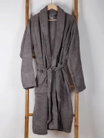 Μπουρνούζι Sato Grey Large