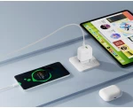 XO L138 ΦΟΡΤΙΣΤΗΣ 30W GAN NITRIDE 1 ΘΥΡΑ USB + 1 ΘΥΡΑ PD, ΛΕΥΚΟΣ