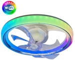 Spotlight ΑΝΕΜΙΣΤΗΡΑΣ ΠΛΑΦΟΝ RGB+CCT (3281)