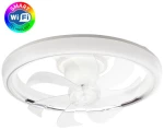 Spotlight ΑΝΕΜΙΣΤΗΡΑΣ ΠΛΑΦΟΝ RGB+CCT (3281)