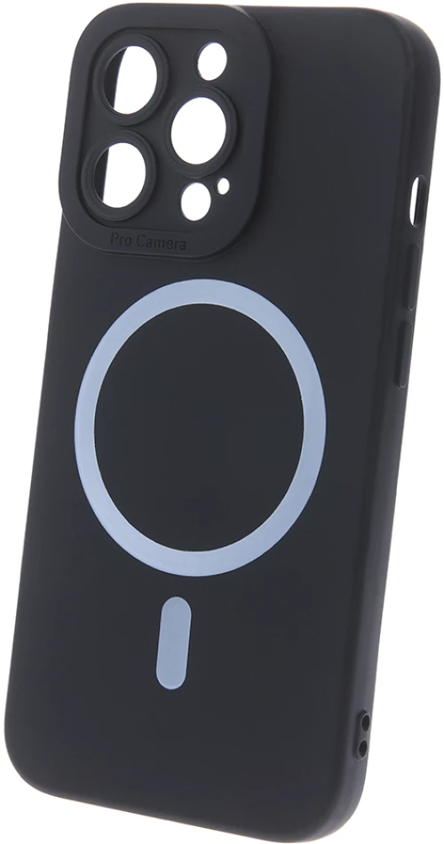 Silicon Mag case for iPhone 14 6,1" black 5900495045805