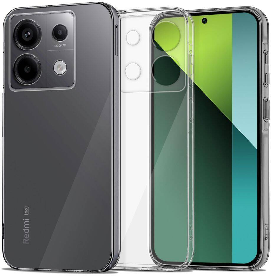 Case XIAOMI REDMI NOTE 13 PRO 5G / POCO X6 5G Tech-Protect FlexAir+ transparent 5906302300136