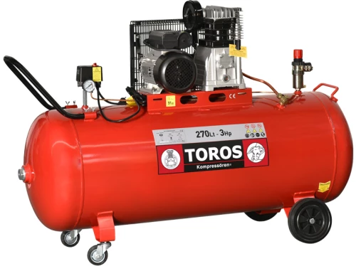 TOROS ΑΕΡΟΣΥΜΠΙΕΣΤΗΣ ΜΕ ΙΜΑΝΤΑ 270LIT/3HP 230V 602041