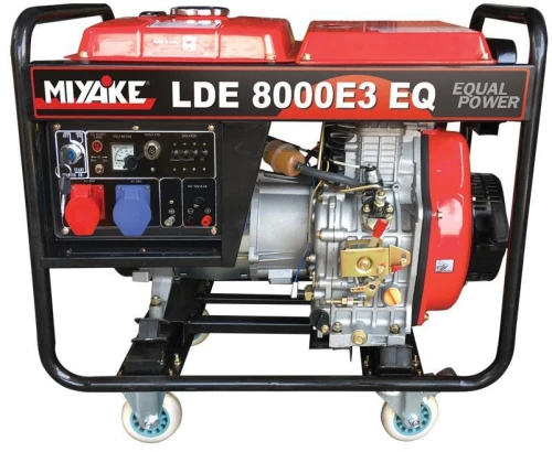 ΗΛΕΚΤΡΟΠΑΡΑΓΩΓΟ ΖΕΥΓΟΣ ΠΕΤΡΕΛΑΙΟΥ MIYAKE LDE 8000E3 EQ ΑΝΟΙΧΤΟΥ ΤΥΠΟΥ